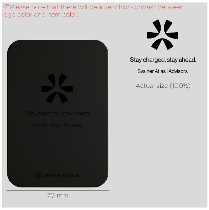 Svalner PowerBank 5.000mAh with magnet