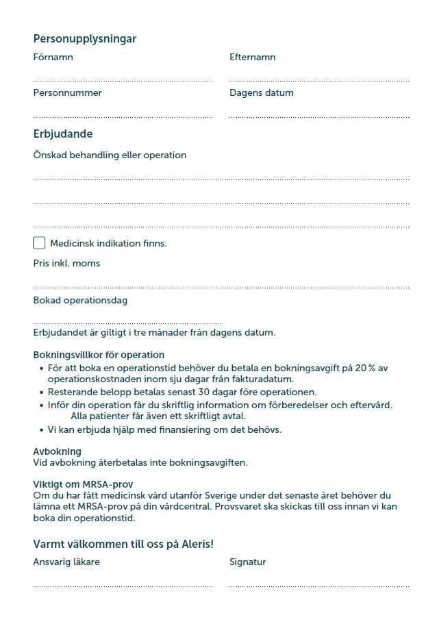 Konsultationsfolder A5 självkopierande 100 st/fp