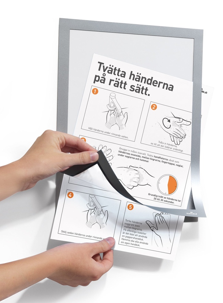 Duraframe A6 silver 2/fp