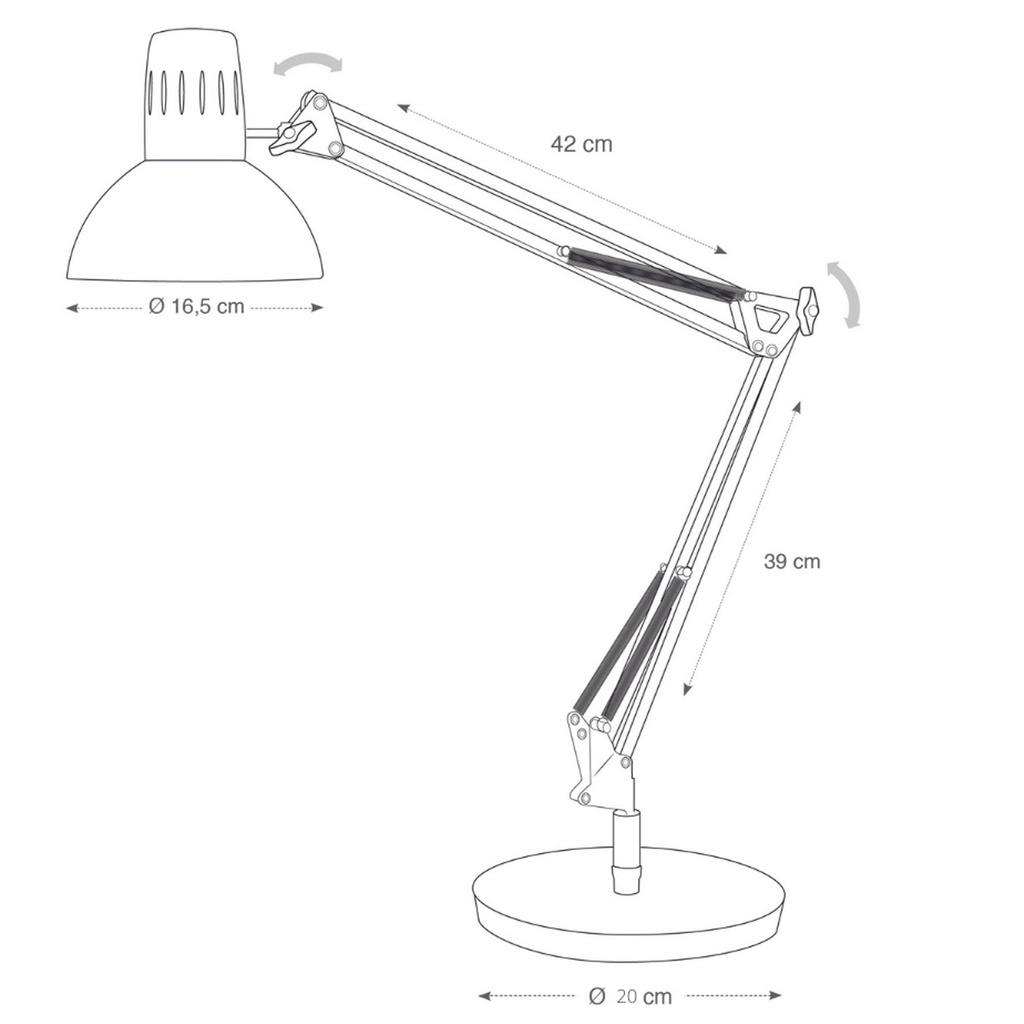 Lampa Architect Silver