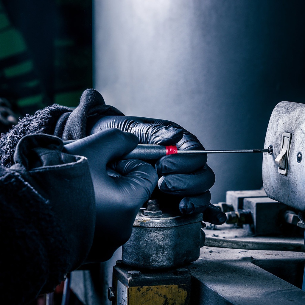 Handske nitril kem sv. XXL 100