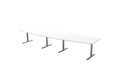 Konferensbord 420x120x80cm vit