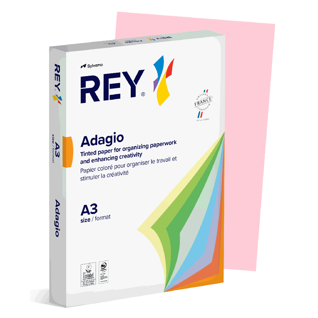 Adagio A3 80g pink 500/fp
