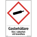 Dekal Gasbehållare A6