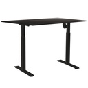 Skrivbord el ED-A l sv 160x80