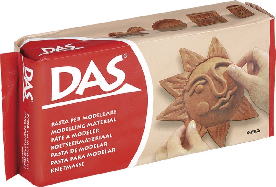 Lera lufttorkad 1kg terrakotta
