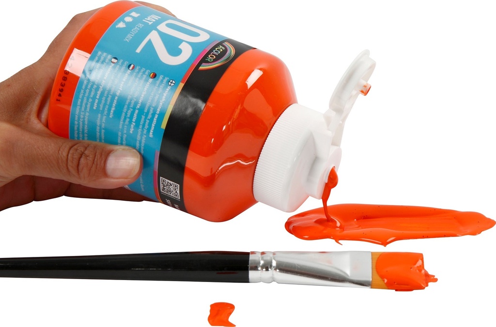 Readymix matt 500ml orange