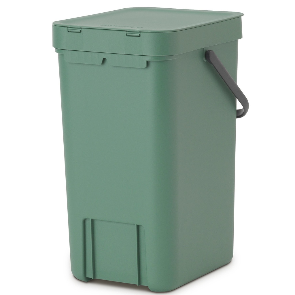 Avfallshink Sort&Go F.Green12L