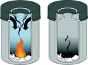 Papperskorg SAFE+ 30 svart
