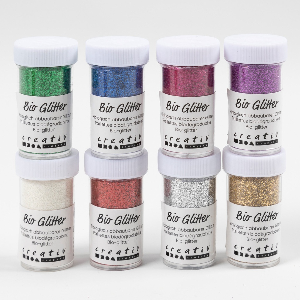 Glitter eko mix färg 10gx6/fp