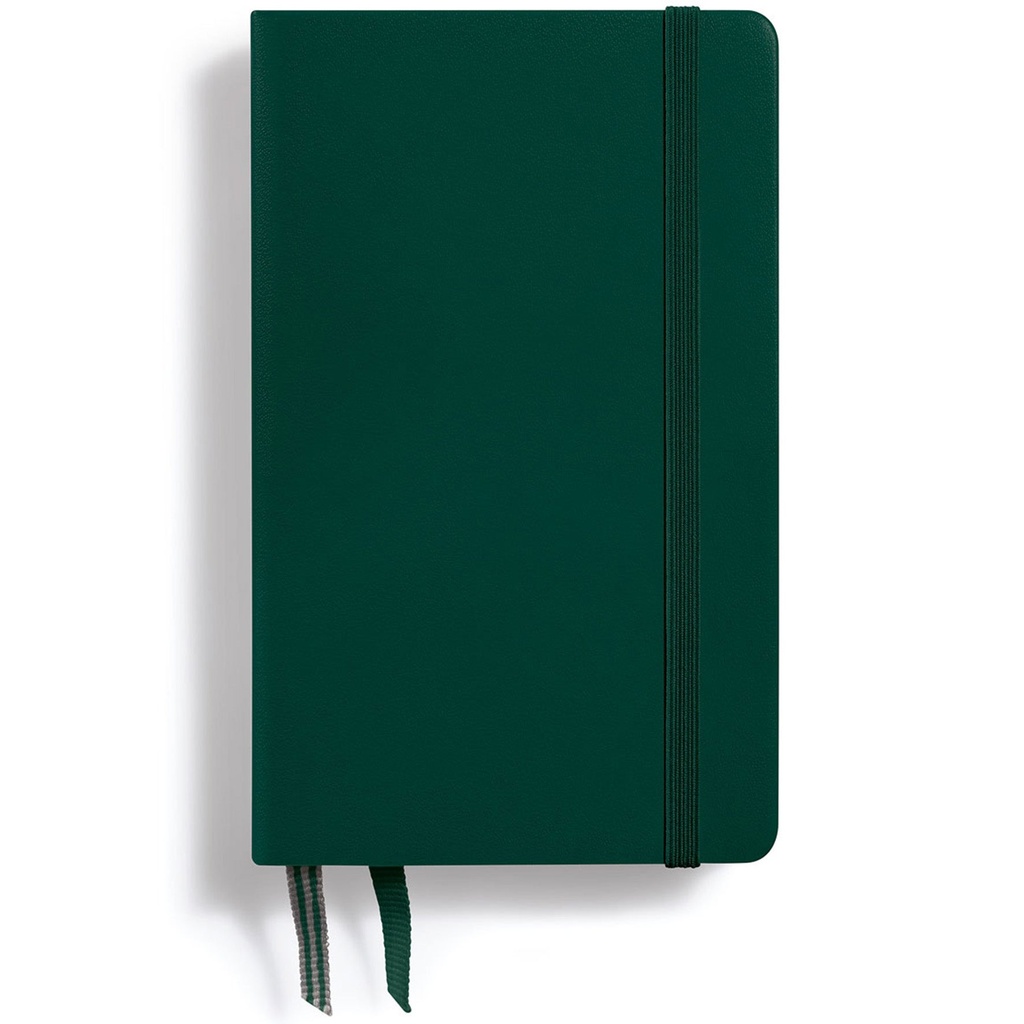 Ant.bok A6 h linj forest green