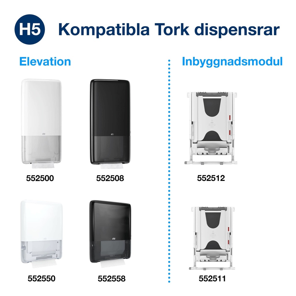 Tork PeakServe H5 Handduk, Adv