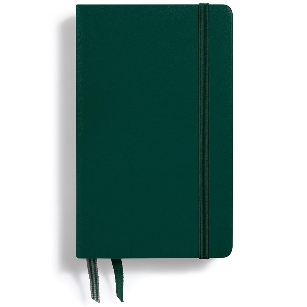 Ant.bok A6 h blank forestgreen