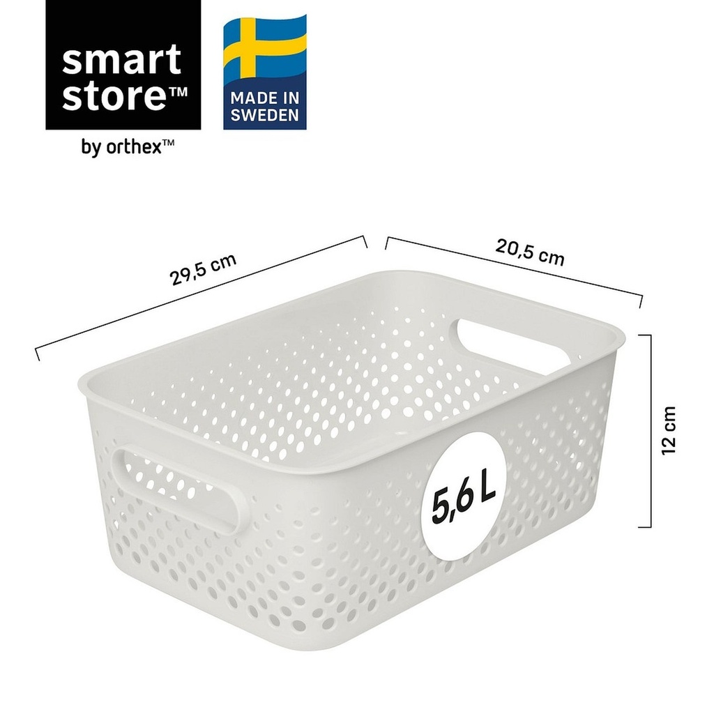 Förvaringsbox  Essence M vit