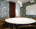 Konferensstol svart/krom