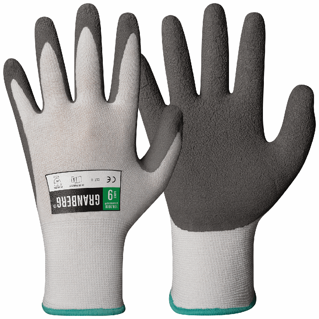 Montagehandskar bambu/latex 10