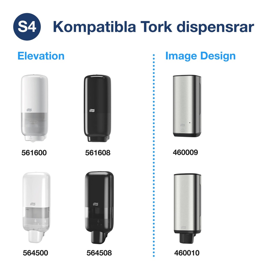 Tvål Tork Prem skum XmildS4 1l