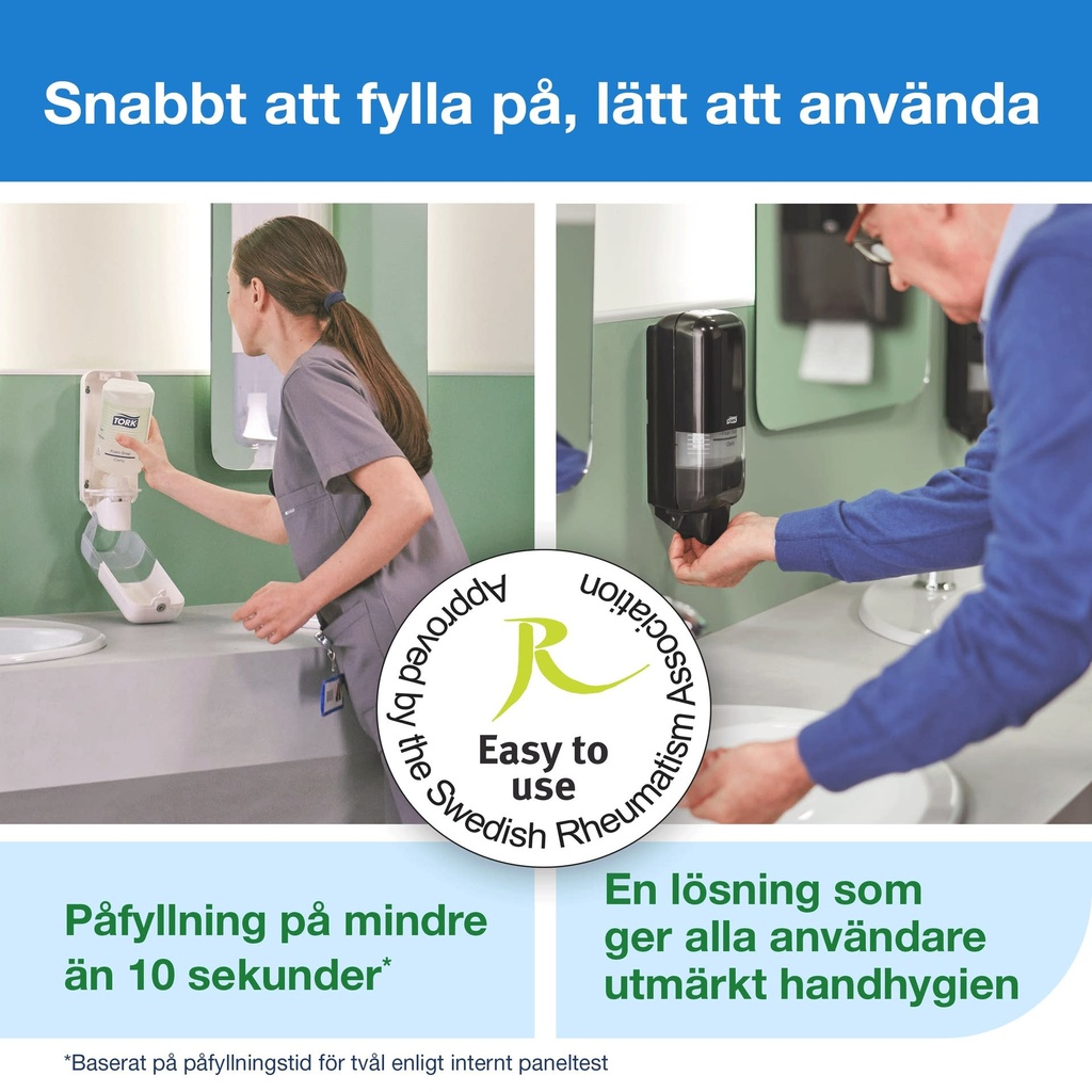 Tvål Tork Prem skum XmildS4 1l