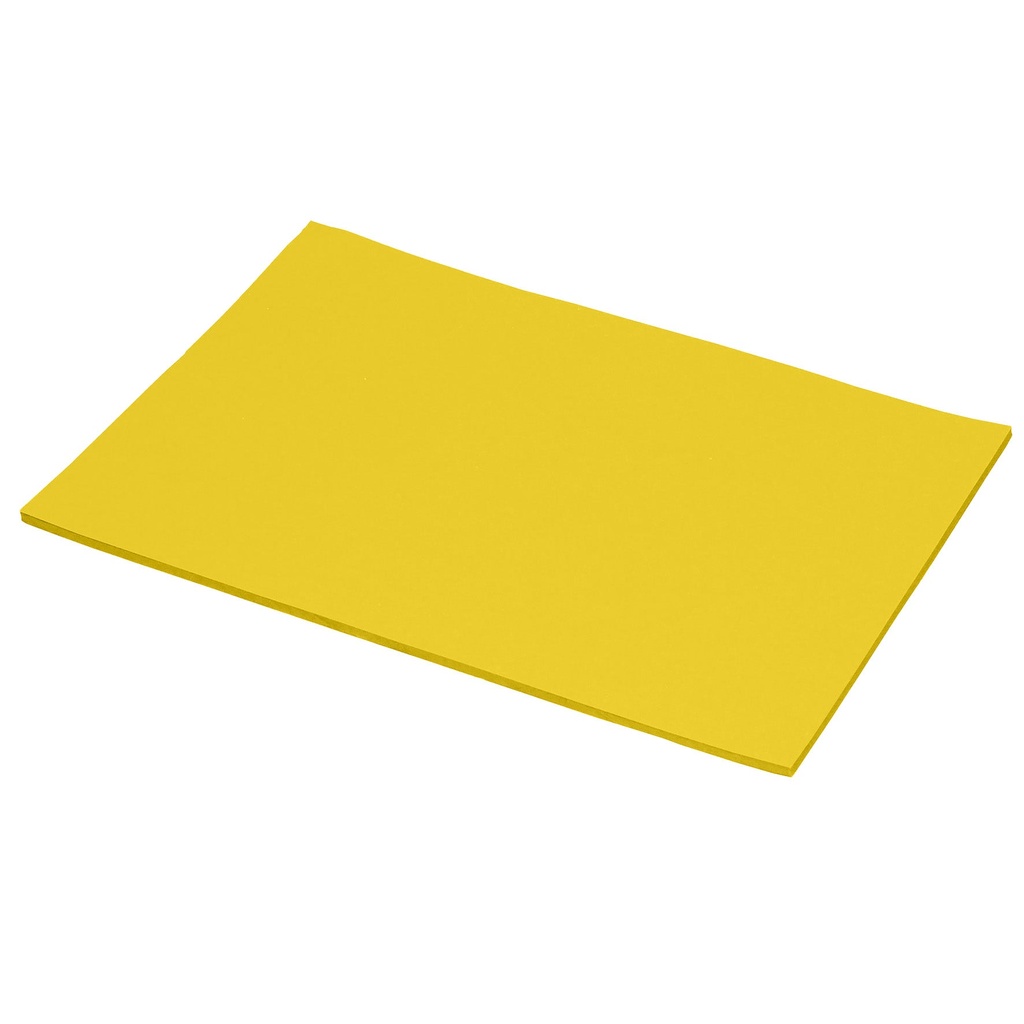 Gladkartong A3 citrongul 20/fp