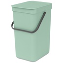 Avfallshink Sort&Go J.Green12L