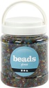 Rocaipärlor 4mm tra.mix 1000g