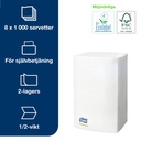 Tork Premium servett N4 8000/k