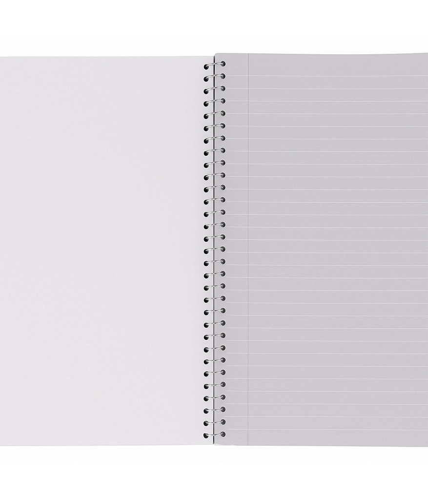 Kollegieblock Grey A5 linj
