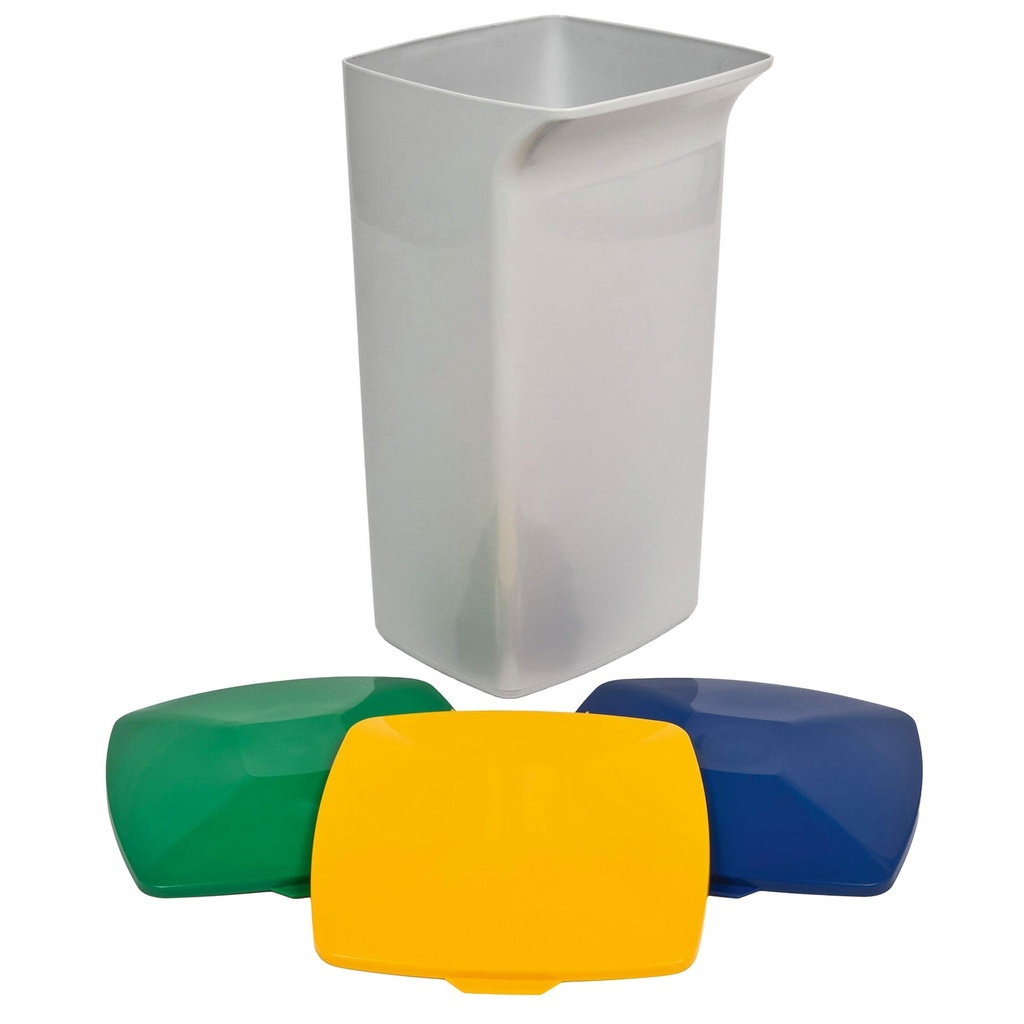 Soptunna DURABIN SQUARE 40 grå