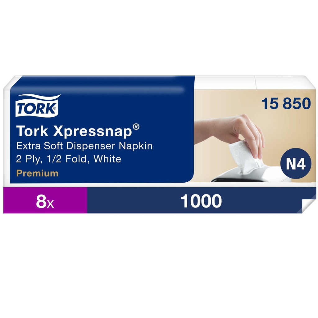 Tork Premium servett N4 8000/k