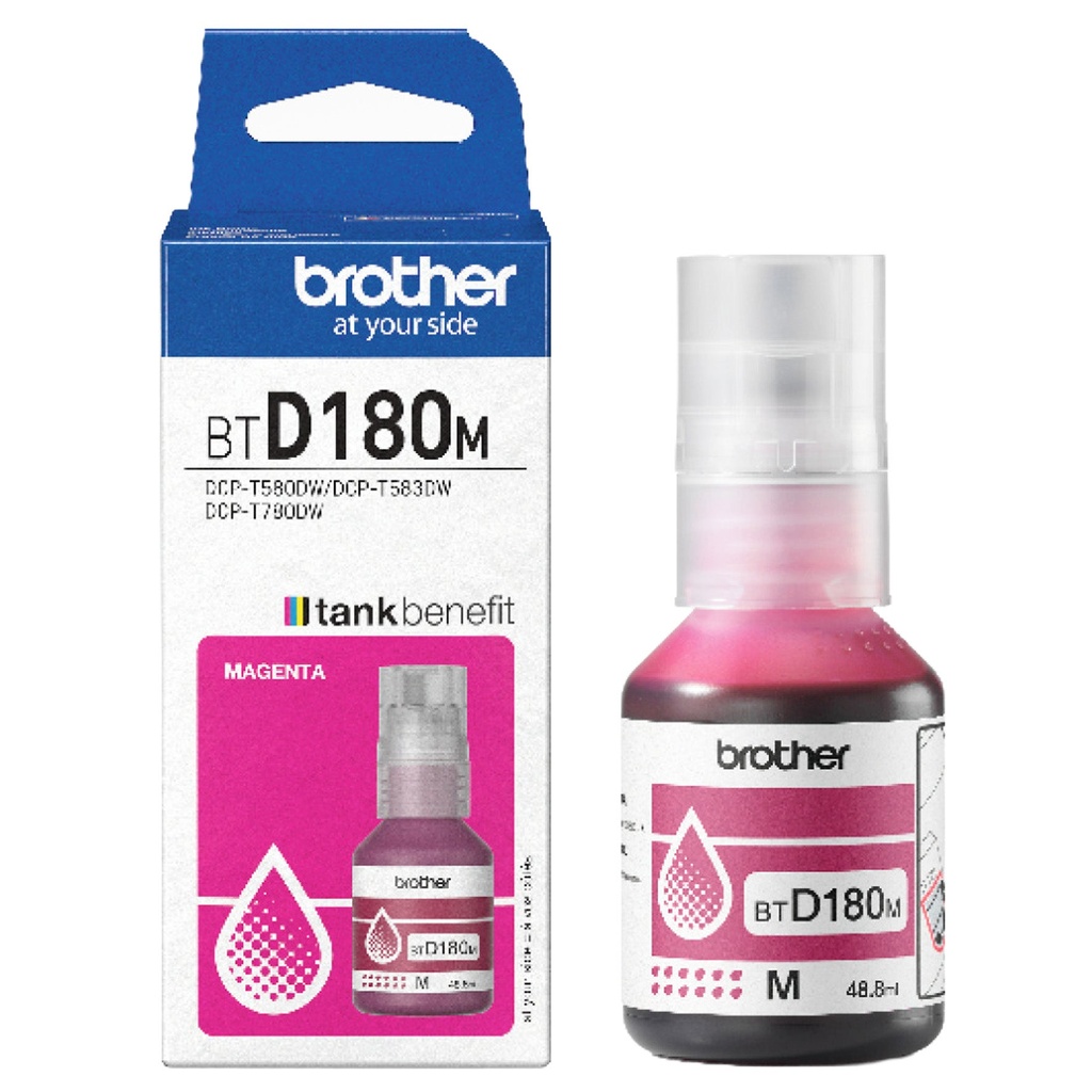 Bläck Brother 180M 5K Magenta