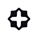 Ljudabsorbent Cobogo slate 12p