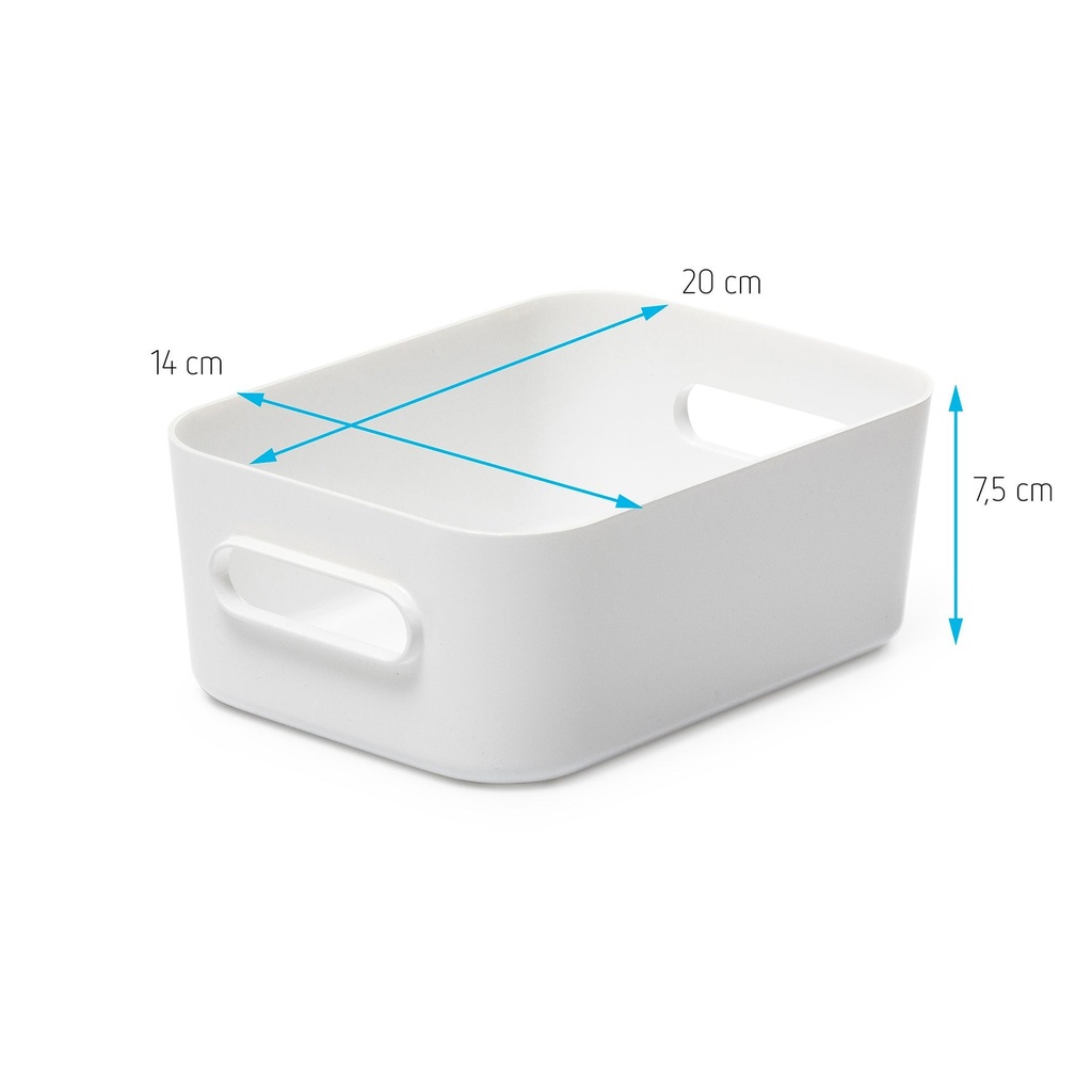 Förvaringsbox Compact S vit