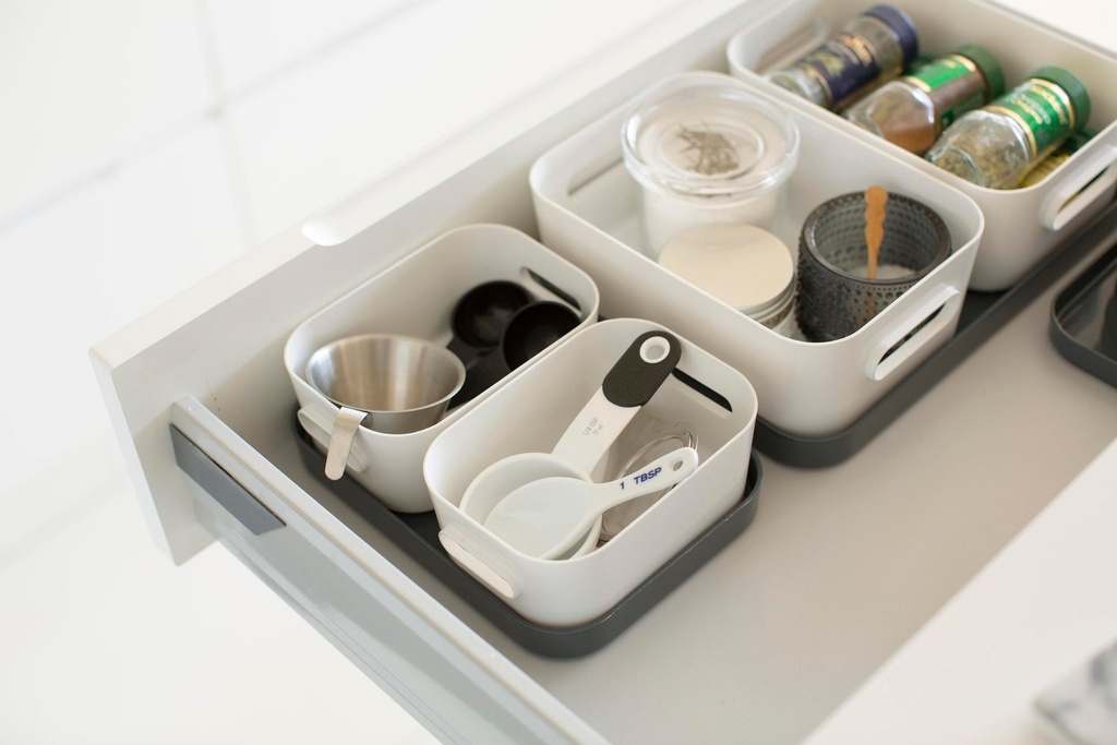 Förvaringsbox Compact S vit