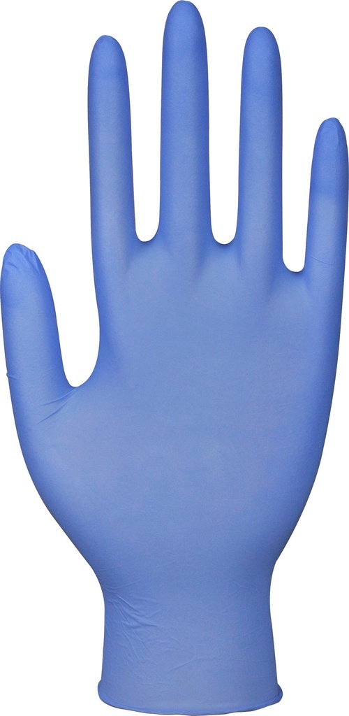 Handske nitril blå XL 150/fp