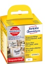 Etikett Avery durable 25x54mm