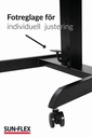 Bord Easydesk Pro 60x52 cm sv