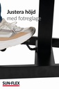 Bord Easydesk Pro 60x52 cm sv