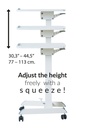 Bord Easydesk Pro 60x52cm