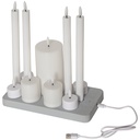 LED Ljus Flamme Charge Mix