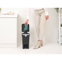 StepUp Pedalhink Mörkgrå 10L