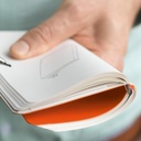 Anteckningsbok B5 soft dot svart