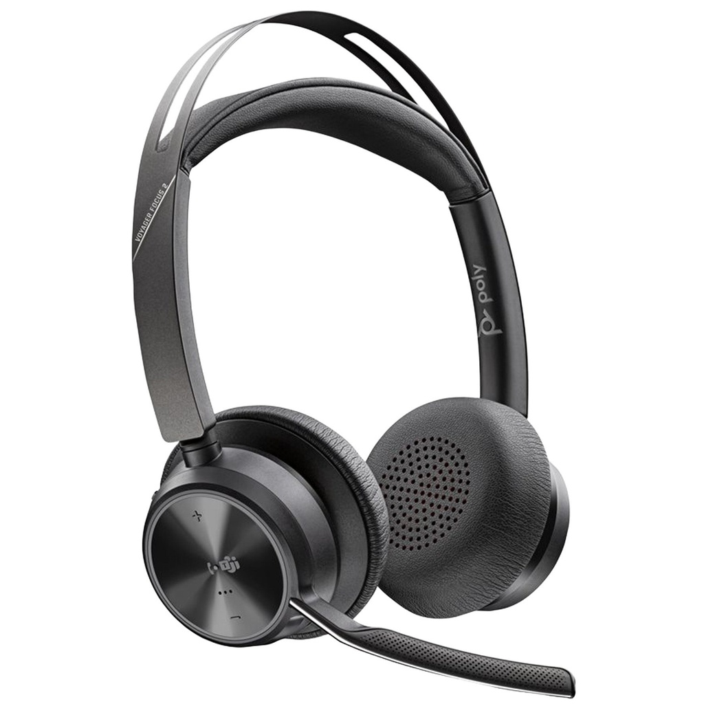 Headset Poly Voy.Foc 2 m ställ