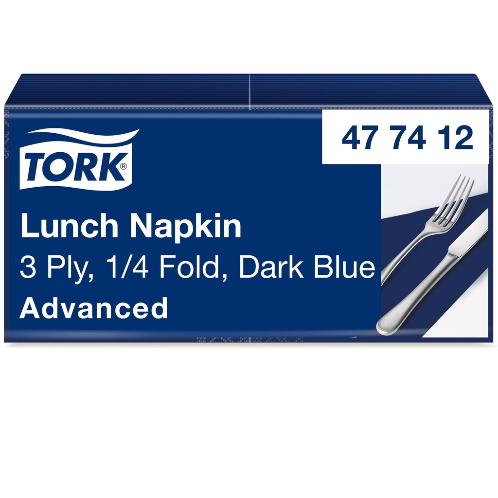 Tork mjuk lunchservett mörkblå