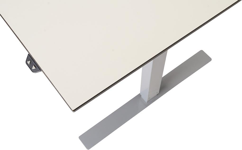 Skrivbord el vit/vit 1200x600