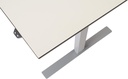 Skrivbord el vit/vit 1200x600