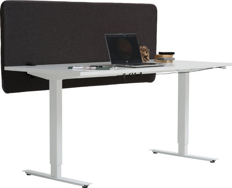 Skrivbord el vit/vit 1200x600