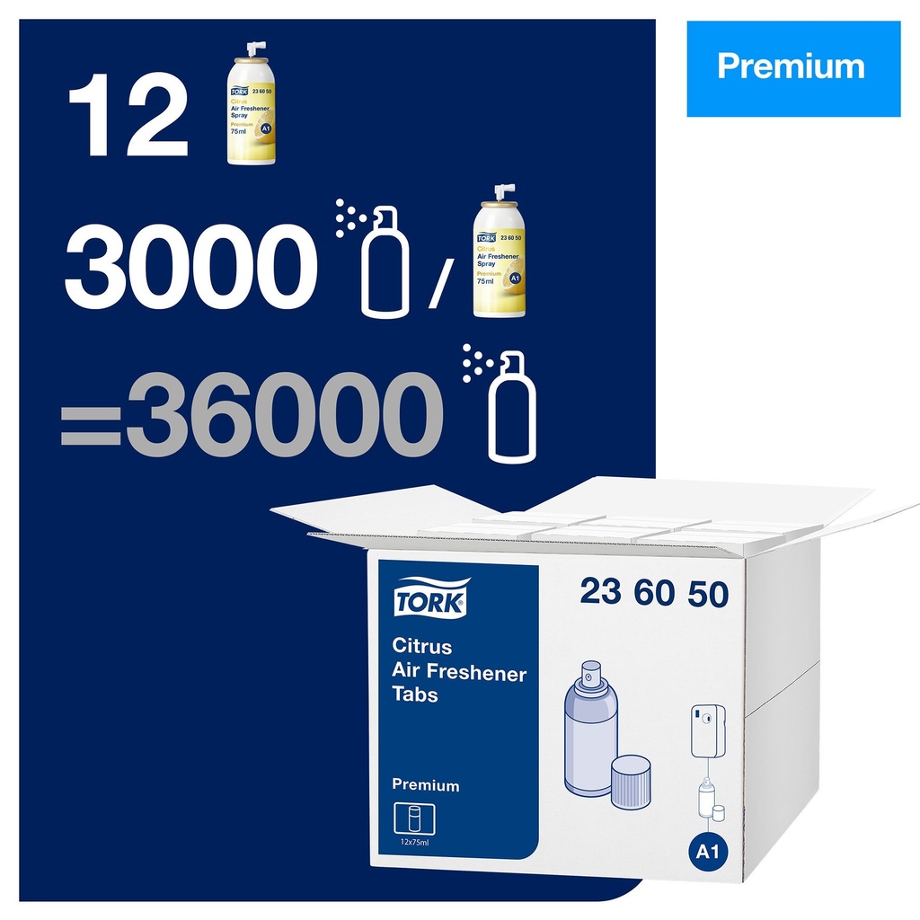 Luktförbättrare A1 citron 75ml