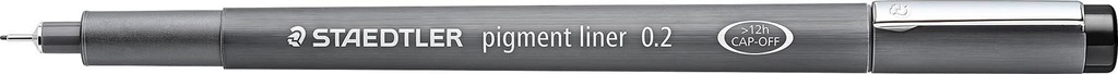 Fineliner Staedtler svart 6/fp