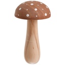 Dekoration svamp 15cm, brun