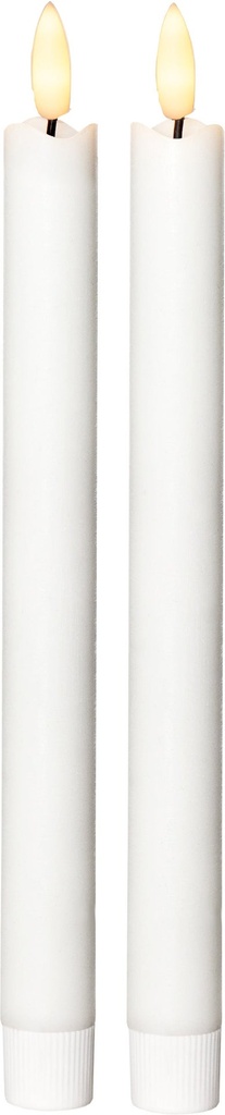 Antikljus Flamme 25cm 2-p